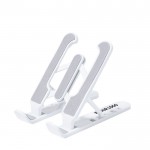 Pequeño soporte antideslizante y regulable para tablet o móvil vista principal