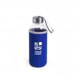 Botellas de cristal personalizadas con funda vista principal