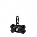 Dispensador de 15 bolsas para mascotas en forma de hueso vista principal
