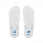 Chanclas impresas con tira en PVC vista principal