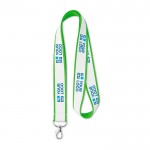 Lanyard con capa de satín y sublimación  vista principal