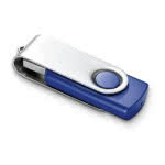 usb personalizado barato y efectivo color azul