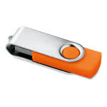 usb personalizado barato y efectivo color naranja