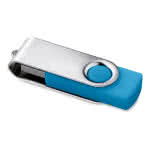 usb personalizado barato y efectivo color azul cielo