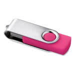 usb personalizado barato y efectivo color fuchsia