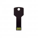 llave usb personalizada con el logotipo color negro