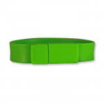 pulseras usb personalizadas para publicidad color verde