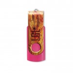 USB 3.0 con impresión del clip a color rosa