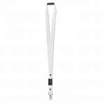 lanyard usb personalizado para empresas color blanco