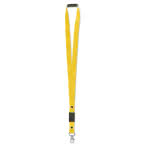 lanyard usb personalizado para empresas color amarillo