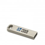 USB con logo compacto de metal vista principal