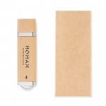 Memoria USB carcasa eco personalizable