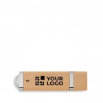 Memoria USB carcasa eco vista principal