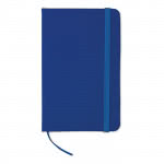 Libreta de bolsillo de páginas con rayas color Azul