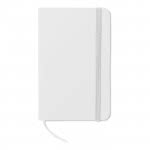 Libreta de bolsillo de páginas con rayas color Blanco