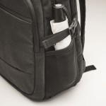 Mochila de RPET para portátil con varios bolsillos acolchados 15'' color negro vista fotografía quinta vista
