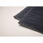 Toalla SEAQUAL® algodón y poliéster reciclado 500 g/m2 100x170cm color azul vista fotografía quinta vista