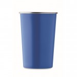 Vaso reutilizable de acero inoxidable reciclado 300ml color azul real segunda vista