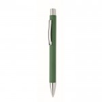 Bolígrafo en papel reciclado color verde