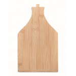 Caja cervecera de bambú con abridor y capacidad para 6 botellas color madera septima vista