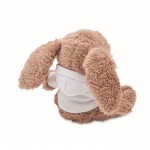 Peluche en forma de conejo con sudadera blanca personalizable color blanco segunda vista