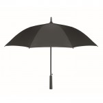 Paraguas de pongee antiviento con apertura automática 23'' color negro