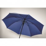 Paraguas de pongee antiviento con apertura automática 23'' color azul real vista fotografía tercera vista