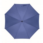 Paraguas de pongee antiviento con apertura automática 23'' color azul real quinta vista