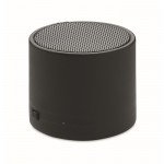 Altavoz inalámbrico con carcasa de material reciclado 3W color negro