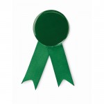Lazo de metal conmemorativo de varios colores con clip metálico color verde