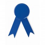 Lazo de metal conmemorativo de varios colores con clip metálico color azul real