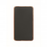 Cargador inalámbrico rectangular de madera de acacia 15W color negro sexta vista