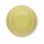 Bálsamo labial de ABS en forma de pelota de tenis sabor vainilla SPF10 color amarillo quinta vista