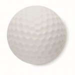 Bálsamo labial de ABS en forma de pelota de golf sabor vainilla SPF10 color blanco cuarta vista