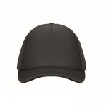Gorra de beisbol en poliéster con parte frontal en blanco 150 g/m2 segunda vista