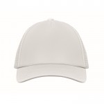 Gorra de beisbol en poliéster con parte frontal en blanco 150 g/m2 segunda vista
