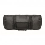 Bolsa deportiva con bolsillo frontal y capacidad de 20L color negro segunda vista