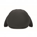 Bolsa deportiva con bolsillo frontal y capacidad de 20L color negro sexta vista