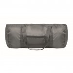 Bolsa deportiva con bolsillo frontal y capacidad de 20L color gris oscuro segunda vista