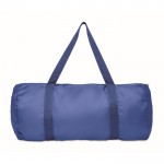Bolsa deportiva con bolsillo frontal y capacidad de 20L color azul real cuarta vista
