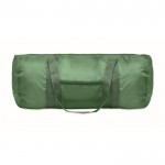 Bolsa deportiva con bolsillo frontal y capacidad de 20L color verde oscuro segunda vista