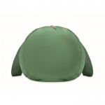 Bolsa deportiva con bolsillo frontal y capacidad de 20L color verde oscuro septima vista