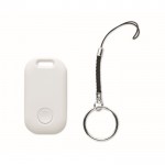 Localizador inteligente inalámbrico de bolsillo con mosquetón color blanco quinta vista