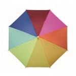 Paraguas para niños con colores de arcoíris de 8 paneles Ø46 color multicolor sexta vista