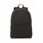 Mochila para portátil de materiales reciclados y soporte trolley 15'' color negro decima vista