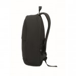 Mochila para portátil de materiales reciclados y soporte trolley 15'' color negro