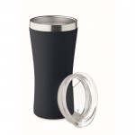 Vaso térmico de acero inoxidable reciclado y tapa transparente 160ml color azul marino segunda vista