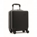 Trolley de ABS con 4 ruedas y cerradura de combinación 14'' color negro