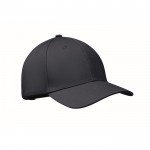 Gorra de algodón con cierre ajustable de hebilla de acero 280 g/m2 color azul marino