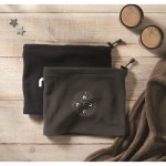 Braga de cuello de forro polar ajustable de talla única color gris oscuro vista bodegón principal